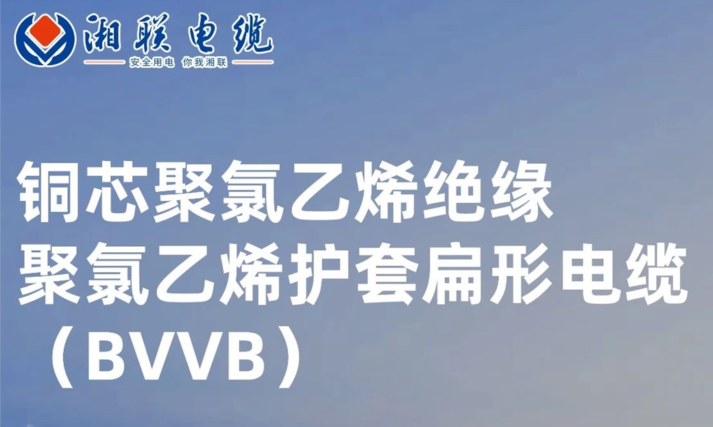 国标认证，品质保障 | 一文解析BVVB（铜芯聚氯乙烯绝缘聚氯乙烯护套扁形电缆）